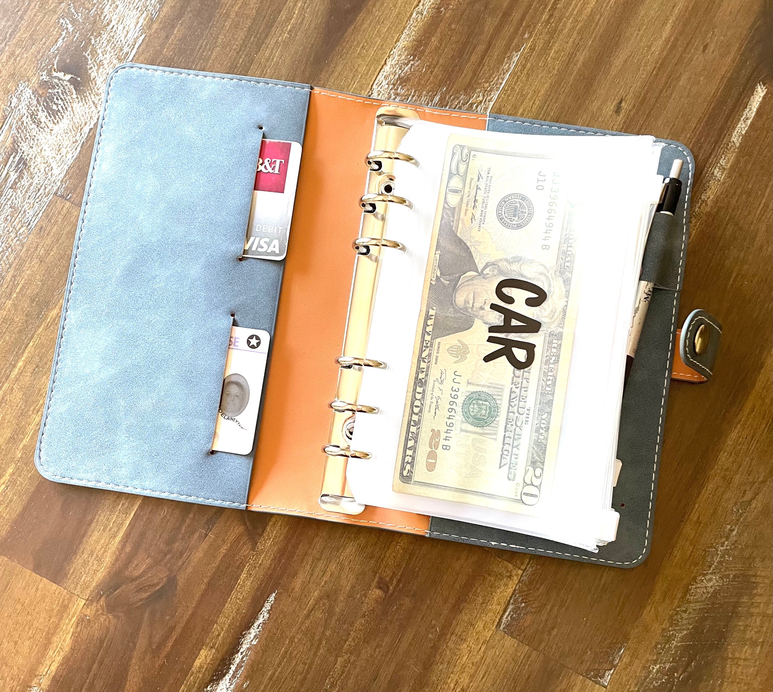 Cash Envelope System A6 Binder Filofax Dave Ramsey Budget Etsy