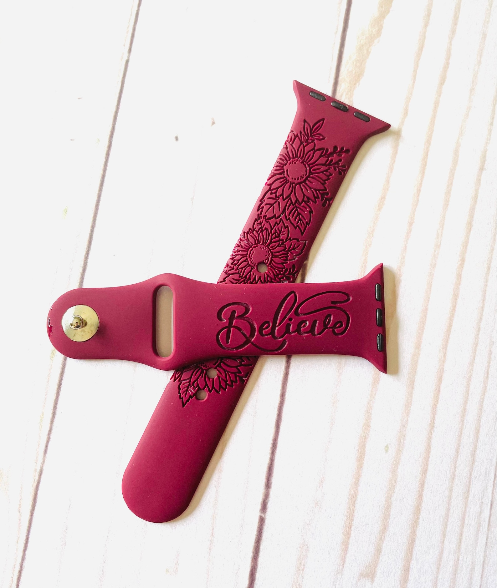 Laser Engraved Customized Watch Bands Custom Watch Bands for Etsy