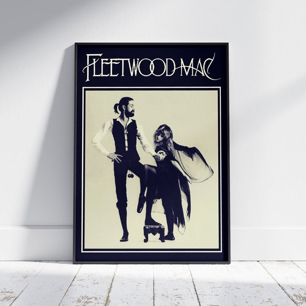 TRPOST Fleetwood Mac Rumours - Poster Su Tela Stampata Con - Foto 3