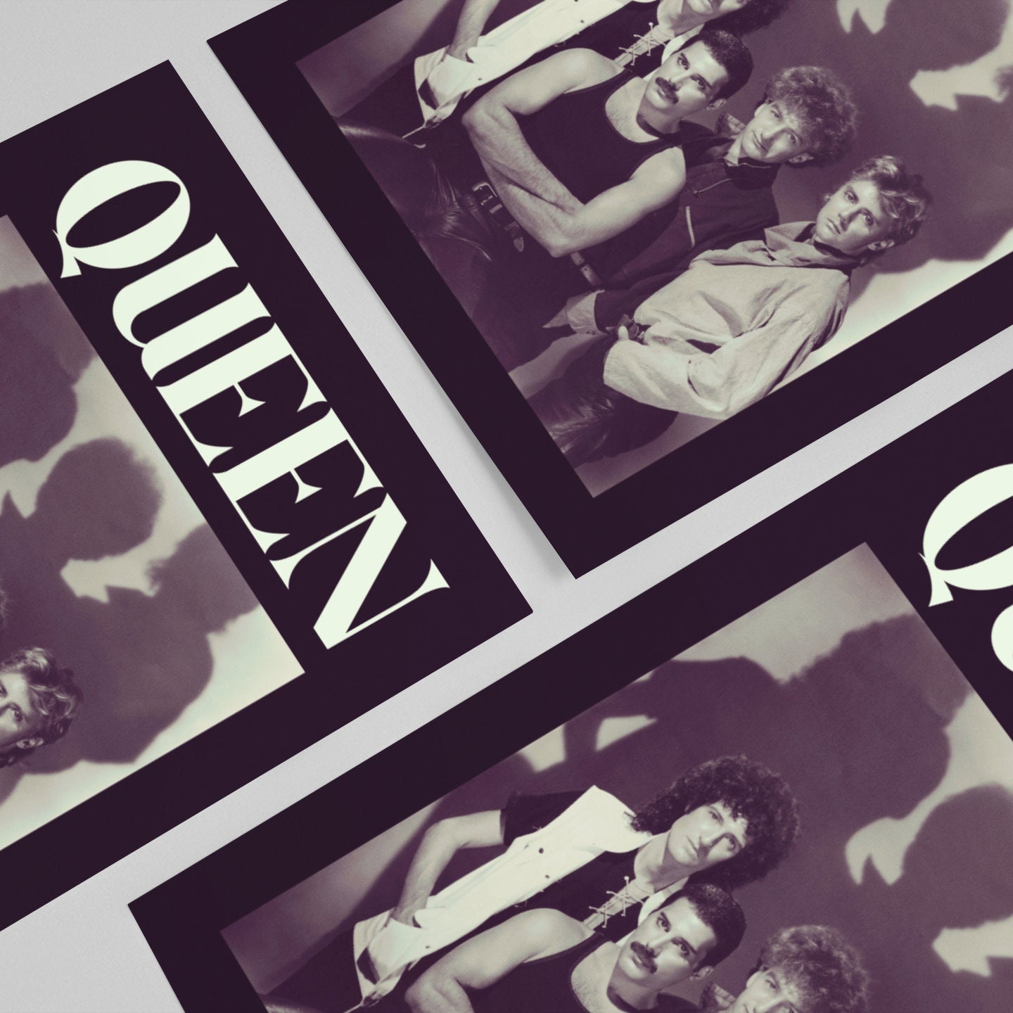 Queen Band Poster | Photo Print | Freddie Mercury Print