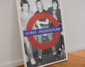 Paul Weller Illumination 28 X 20 Inches Approx Rare Uk Shop - Etsy