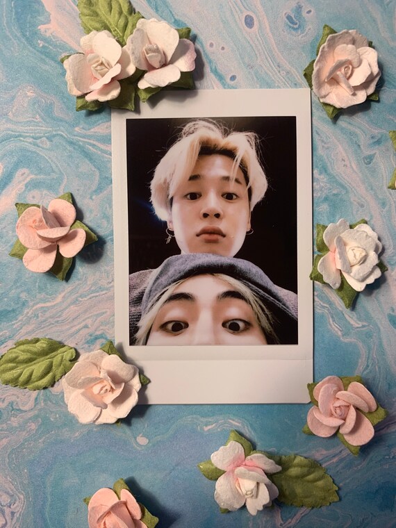 BTS Jimin and Taehyung Polaroid includes Tracking - Etsy