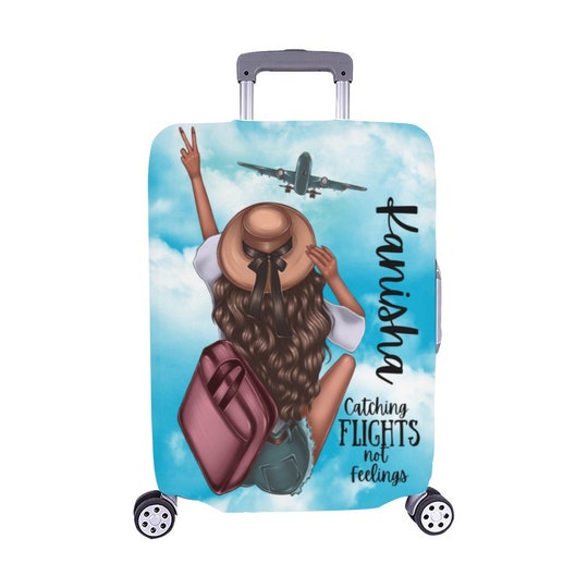 Catching Flights Not Feelings Luggage Cover