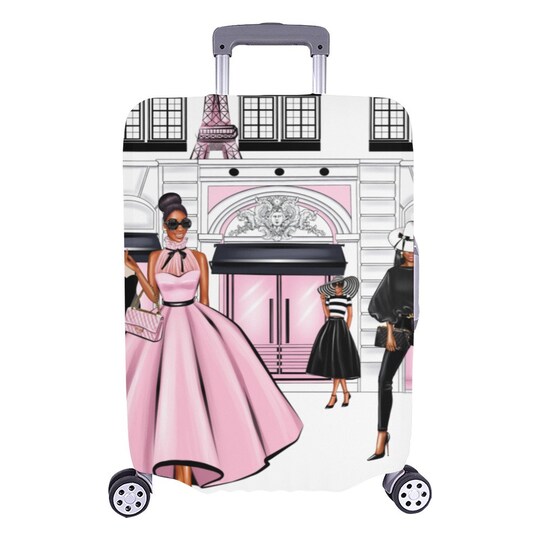 Disover Shopping Paris Diva Luggage Cover