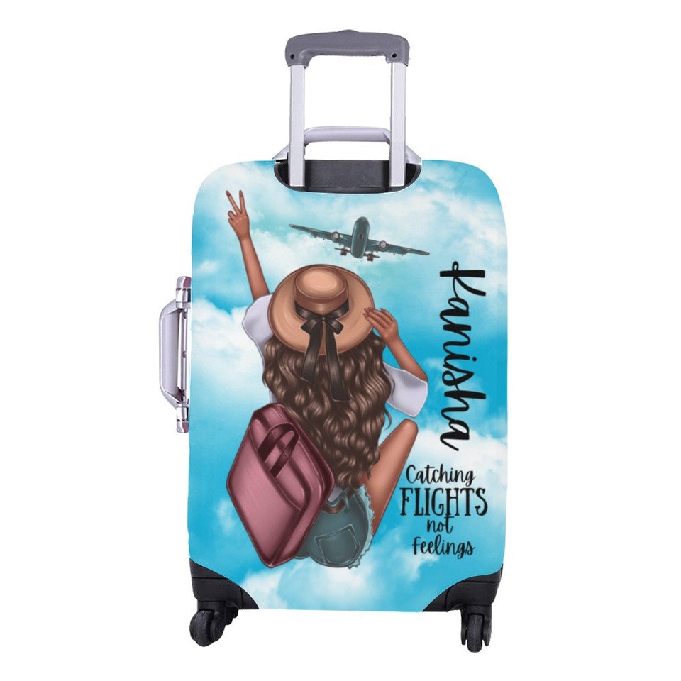 Catching Flights Not Feelings Luggage Cover