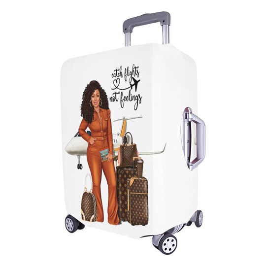 Catch Flights Not Feelings Luggage Cover