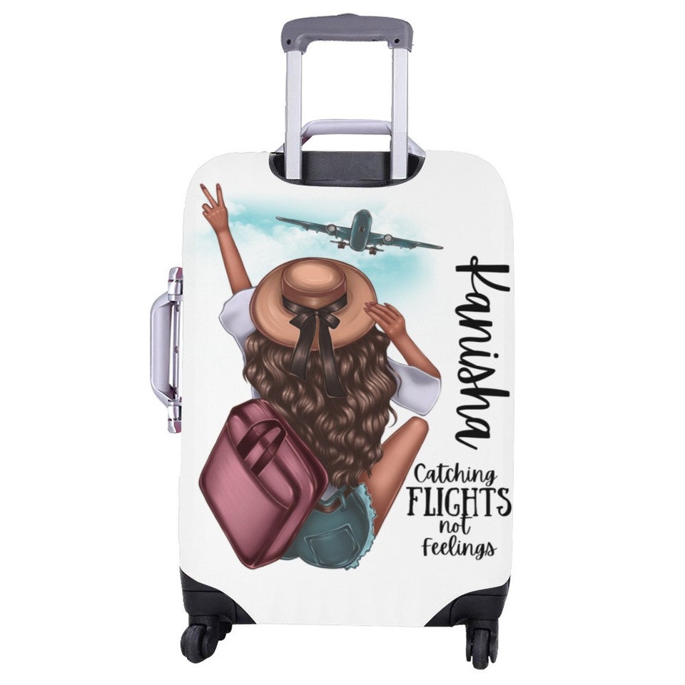 Catching Flights Not Feelings Luggage Cover
