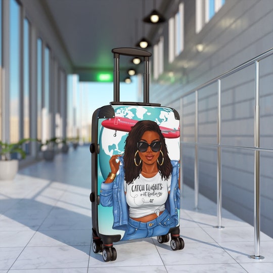 Disover I Am A Diva With Dreads Catch Flights Not Feelings Luggage Cover