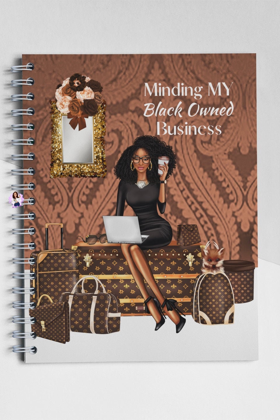 Minding MY Black Owned Business Journal Black Girl Planner Etsy