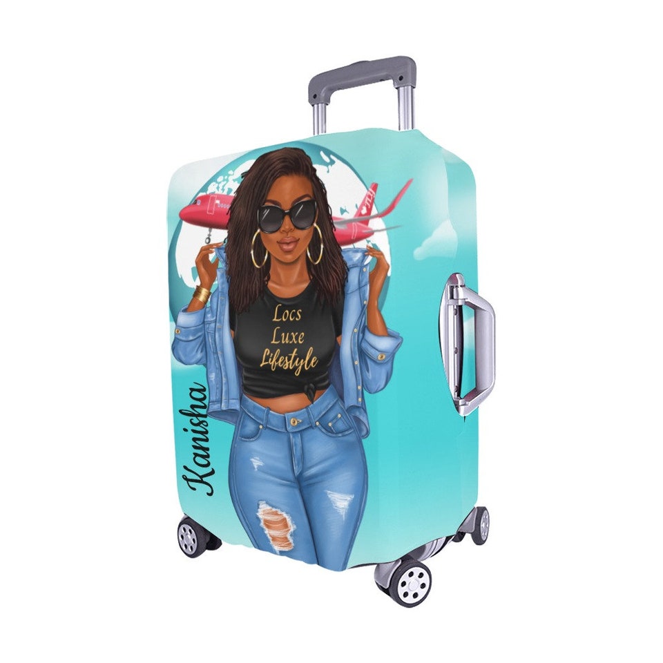 Locs Luxe Lifestyle Luggage Cover