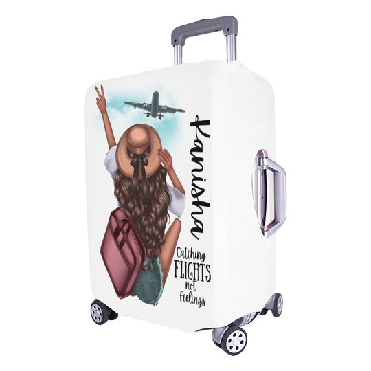 Catching Flights Not Feelings Luggage Cover