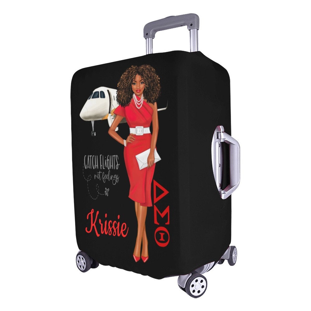 Discover Custom Suitcase Cover, Personalized Luggage Cover, Cubierta de Equipaje Personalizada
