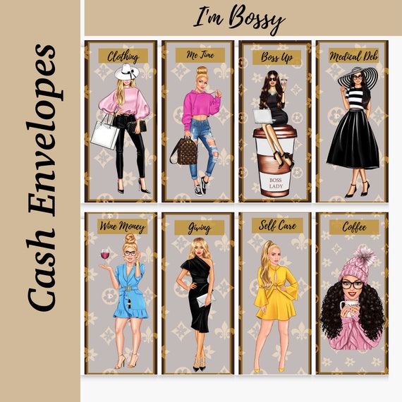 Cash Envelopes Budgeting Cash Stuffing Savings 100 Etsy