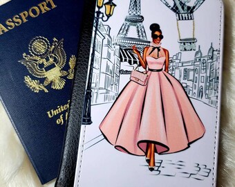 Paris Passport Cover - Etsy