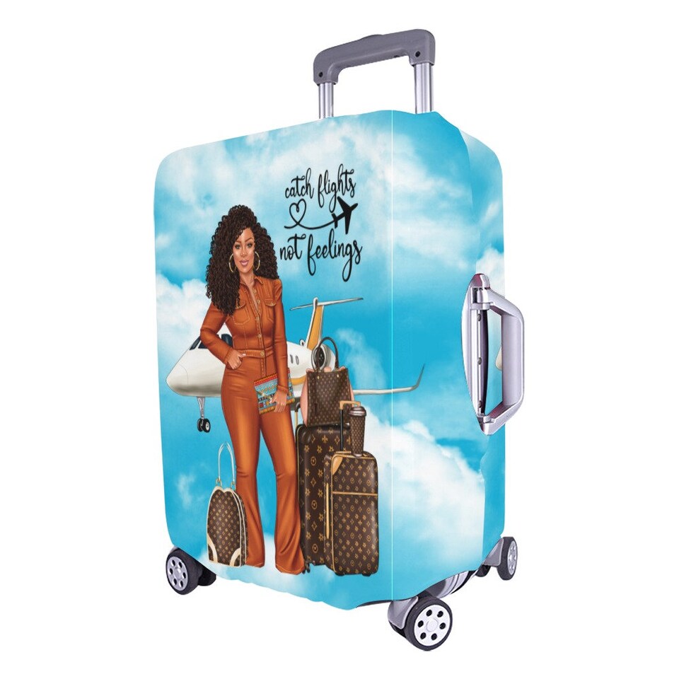 Catch Flights Not Feelings Luggage Cover