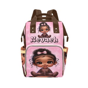 Truskawkowa dziewczynka Baby Personalizowany plecak dla niemowląt, torba na pieluchy, torba szkolna, plecak dla dzieci, akcesoria podróżne dla dzieci