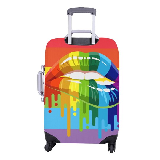 Tasty Rainbow Drip Luggage Cover