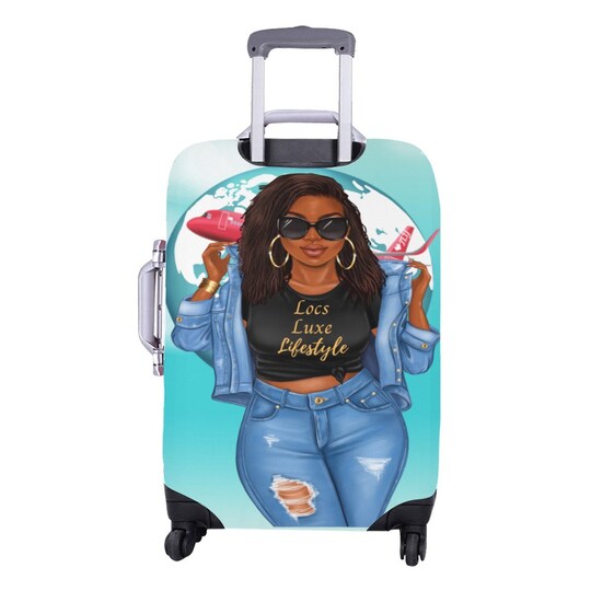 Locs Luxe Lifestyle Luggage Cover