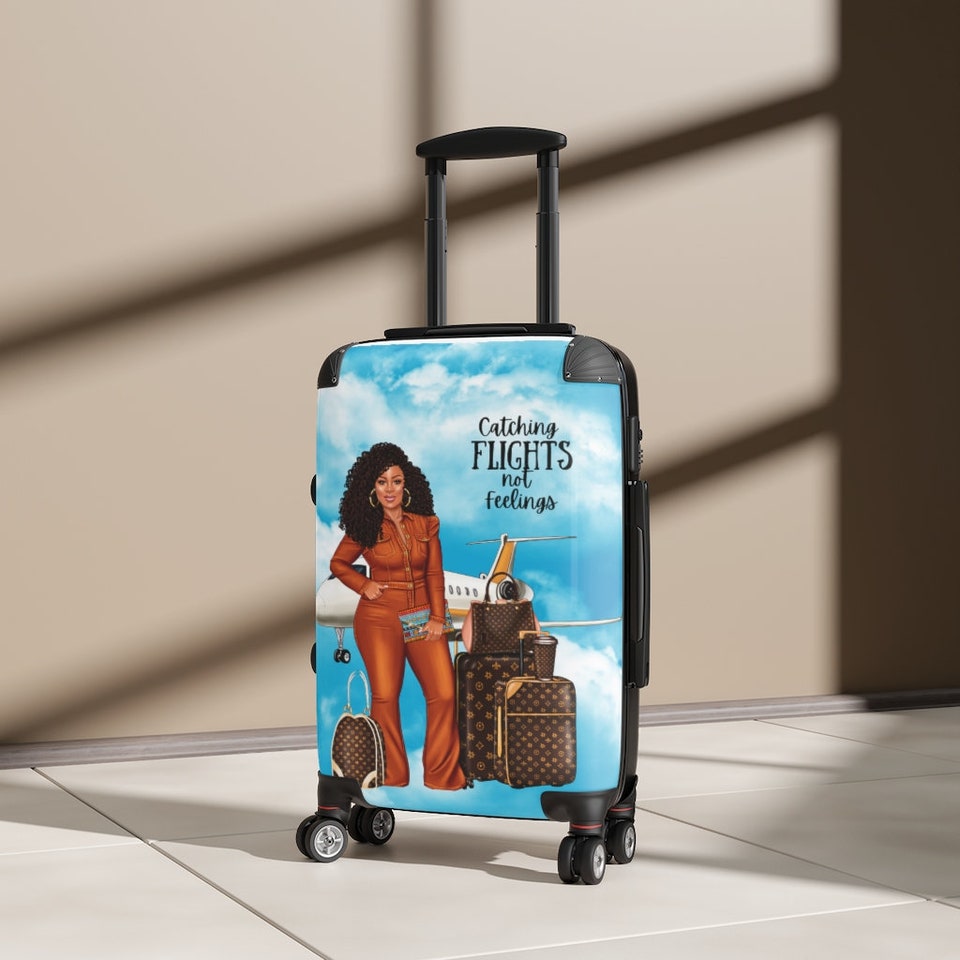 Catch Flight Not Feelings Carryon Luggage Cover