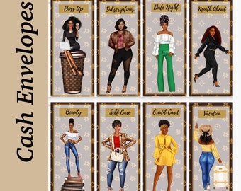 A6 Cash Envelopes, Budgeting, Cash Stuffing, Savings, Kee&#39;Nicole Planner