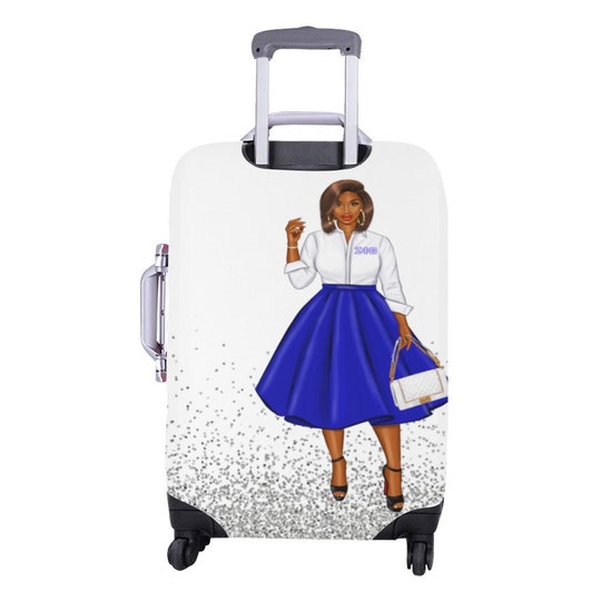 Disover Black Girl African American Luggage Cover