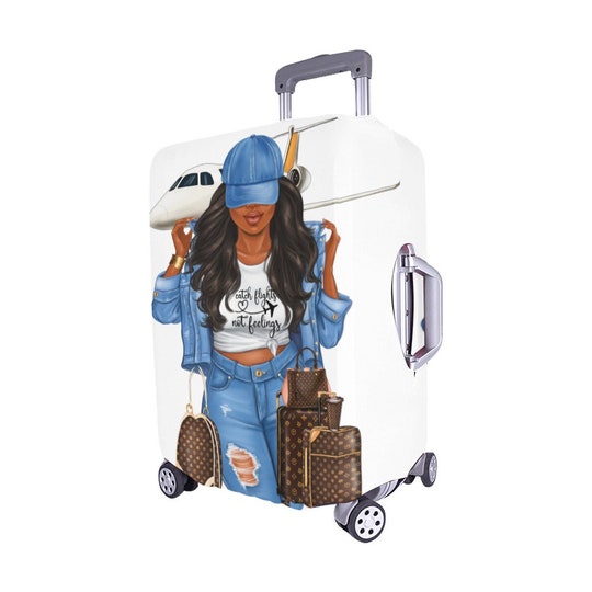 Disover Diva's Catch Flights Not Feelings Luggage Cover