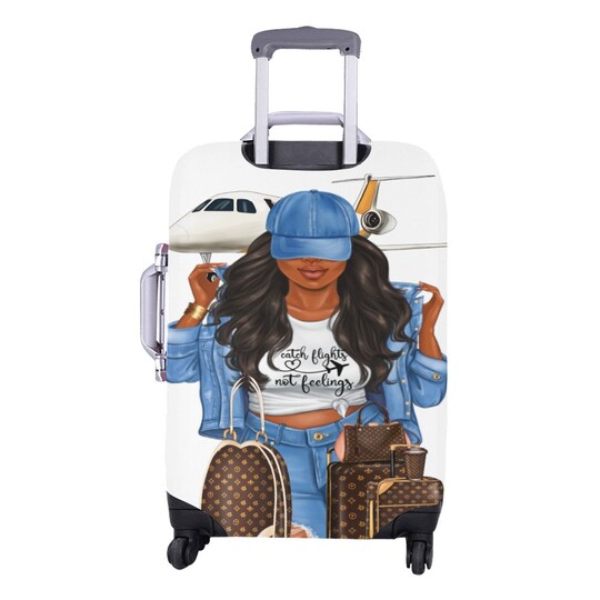 Disover Diva's Catch Flights Not Feelings Luggage Cover