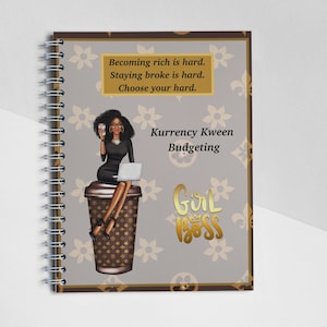 Choose your Hard Budget, Savings Challenge Workbook, Budgeting, Money Saving
