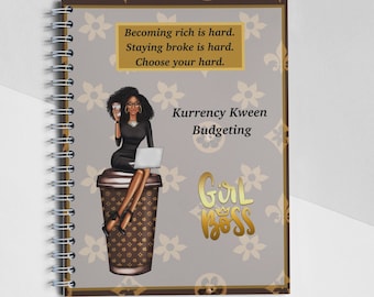Choose your Hard Budget, Savings Challenge Workbook, Budgeting, Money Saving