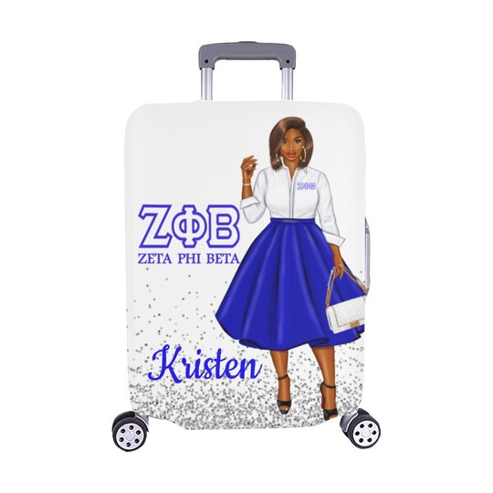 Disover Black Girl African American Luggage Cover
