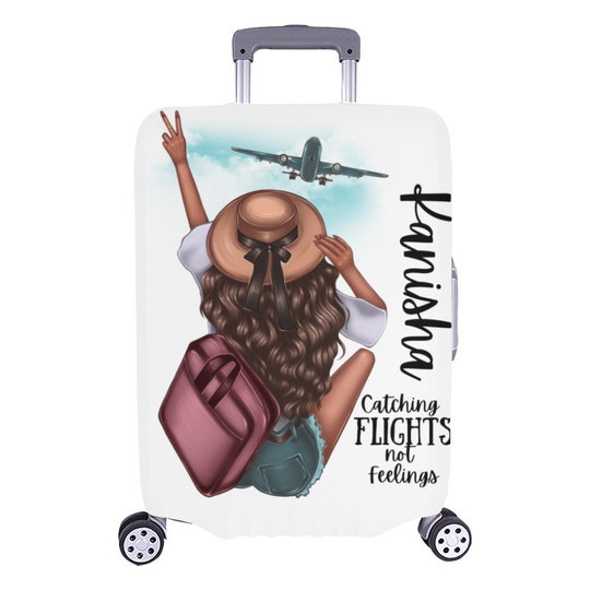 Catching Flights Not Feelings Luggage Cover