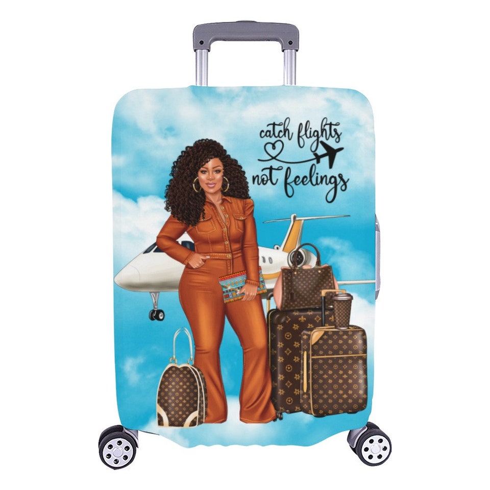 Catch Flights Not Feelings Luggage Cover