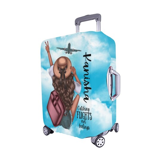 Catching Flights Not Feelings Luggage Cover