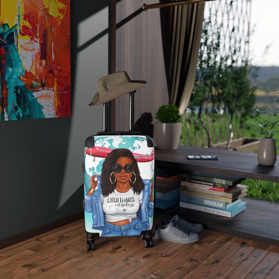 Discover I Am A Diva With Dreads Catch Flights Not Feelings Luggage Cover