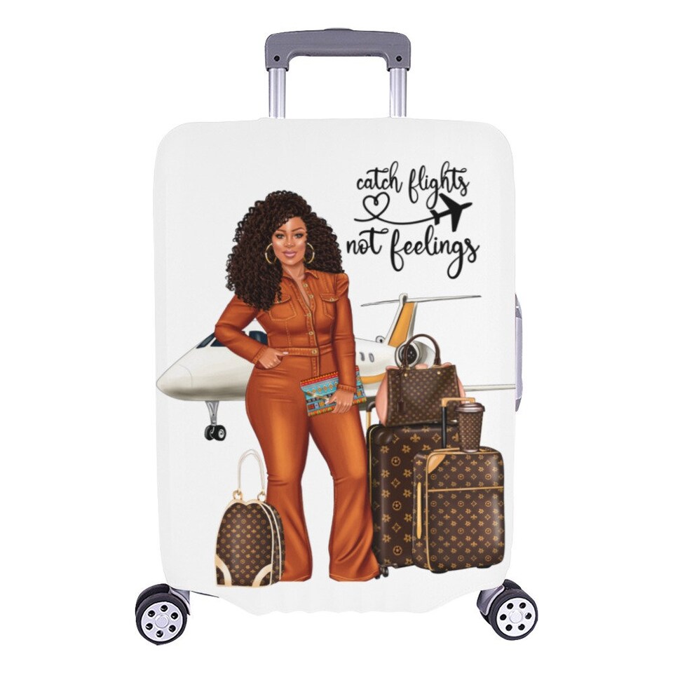 Catch Flights Not Feelings Luggage Cover