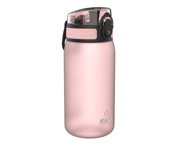 Ion8 Leak Proof Kids' Water Bottle, BPA Free, Rose Quartz, 350ml