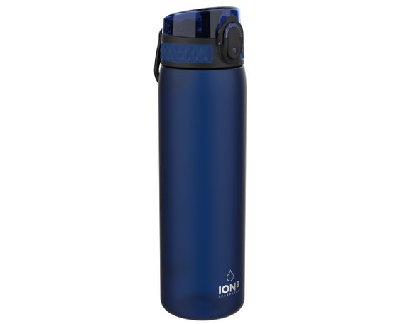 Ion8 Leak Proof Slim Water Bottle, BPA Free, Navy, 500ml 
