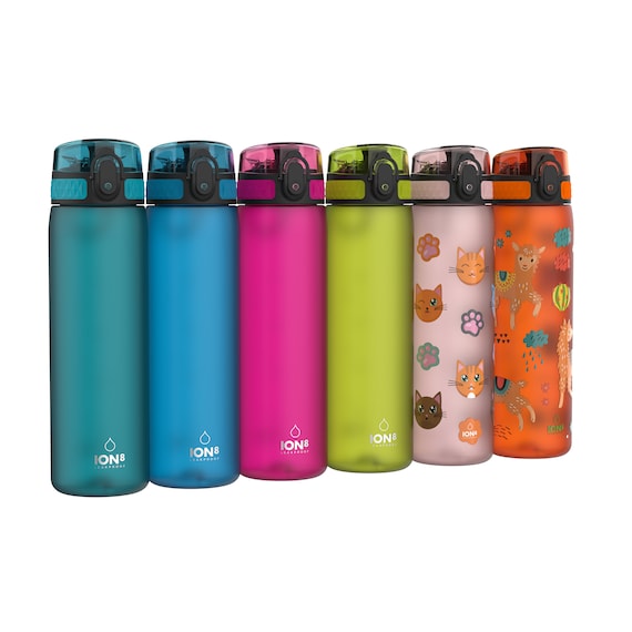 Ion8 Slim Water Bottle 500ml Green