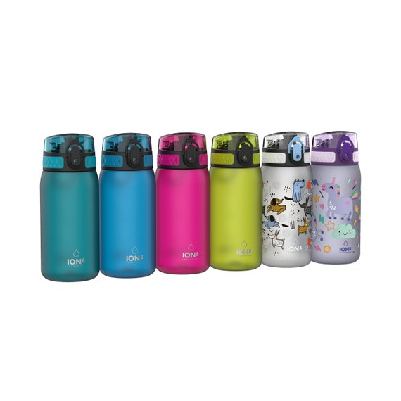Ion8 Leak Proof Kids Water Bottle, BPA Free, 350ml/12oz