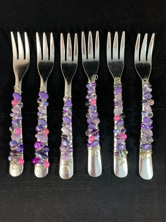 Beaded Serving Utensils Etsy
