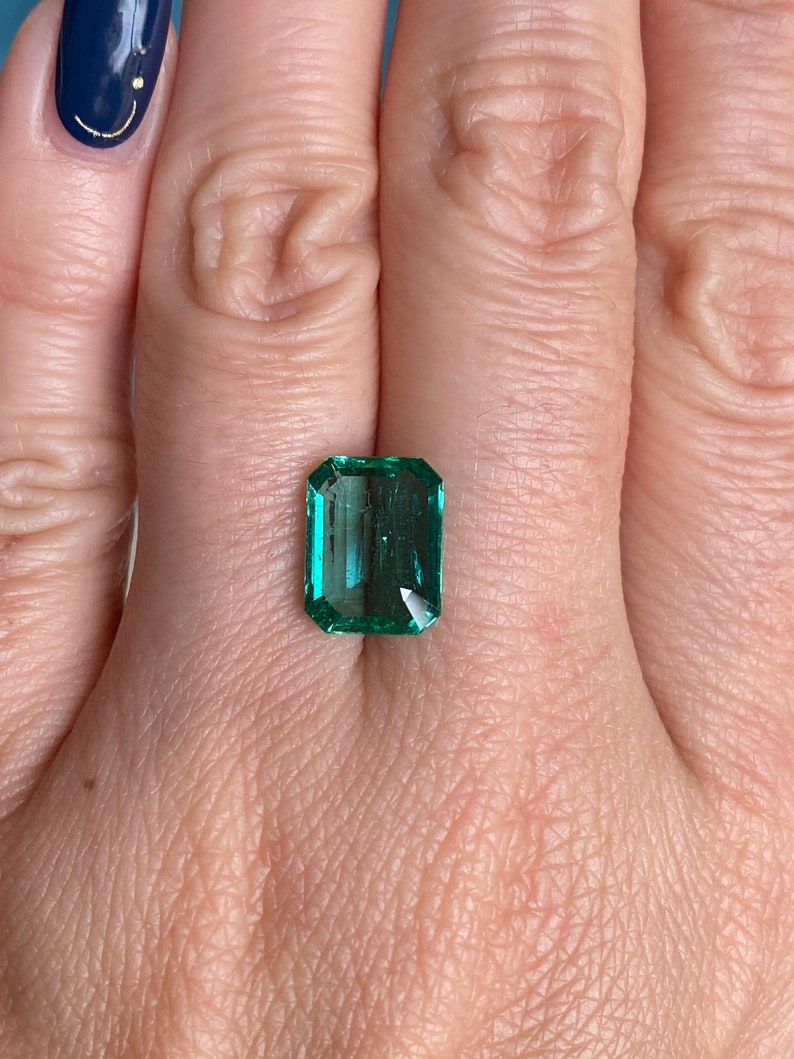 GIA Certified 3.6ct Emerald Gemstone Etsy