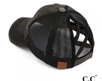 cap for high ponytail