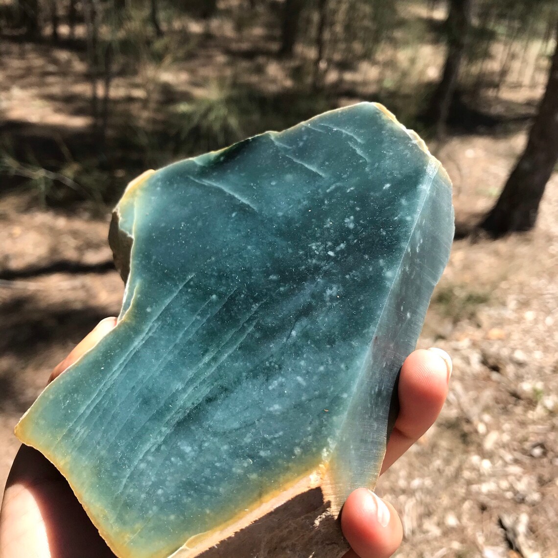 Blue Jadeite Guatemala Etsy