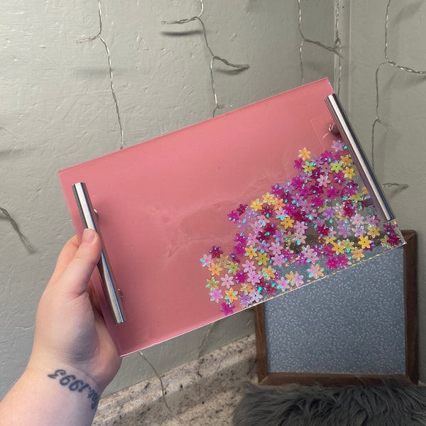 Tray With Handles Etsy