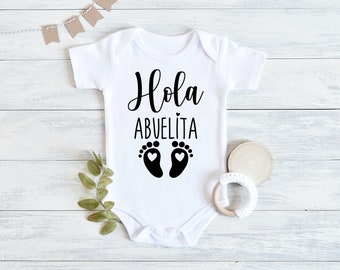 hola abuela onesie