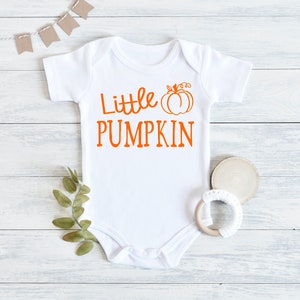 Little Pumpkin baby onesie® // Fall onesie® // unisex baby onesie®
