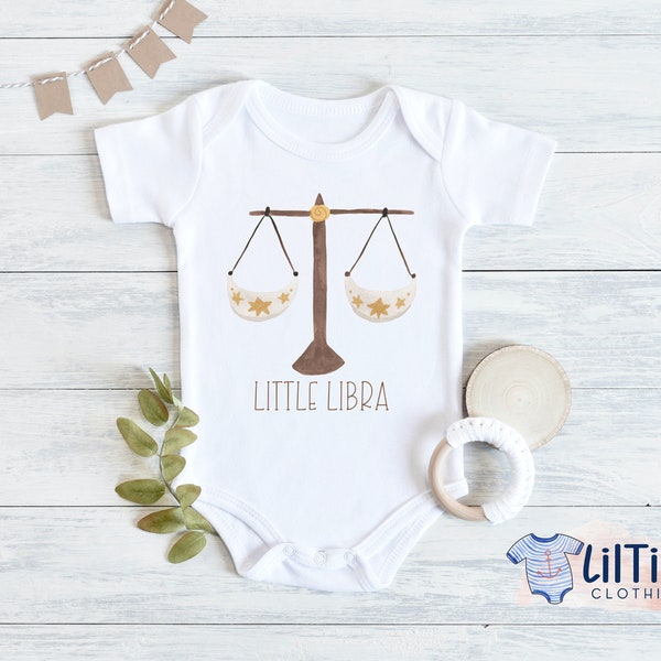 Little Libra baby onesie® // Zodiac Sign baby onesie® // Gift onesie® // Unisex baby onesie®