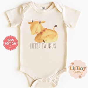 Little Taurus Baby Onesie® | Zodiac Sign Baby Onesie® | Spring  Season Baby Onesie® | Horoscope Baby Onesie® | Baby Gift | Cute Baby Onesie®