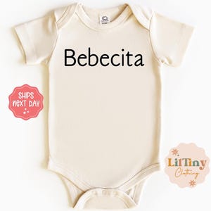 Cute Bebecita spanish trending baby onesie® // latin baby onesie® // cute gift baby onesie®