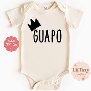 Guapo spanish trending baby onesie® // latin baby onesie® // cute baby onesie® // baby boy onesie® // handsome baby onesie®